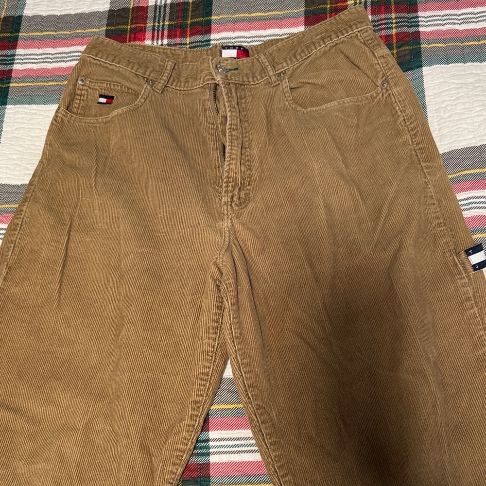Tommy Hilfiger Men's Brown Corduroy Pants